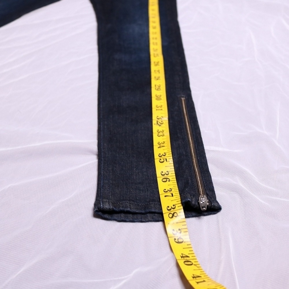 Rag & Bone Kensington Zip Skinny Jeans Size 29 - Picture 4 of 8